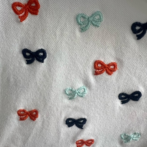 Anthropologie Maeve Bow Tie Collared Top - Picture 6 of 6